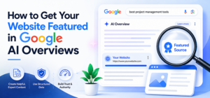 rank in google ai overviews