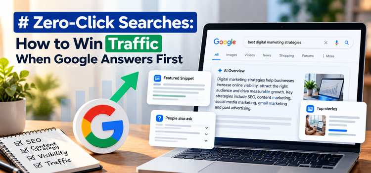 Zero-Click Searches: How to Win Traffic When Google Answers First